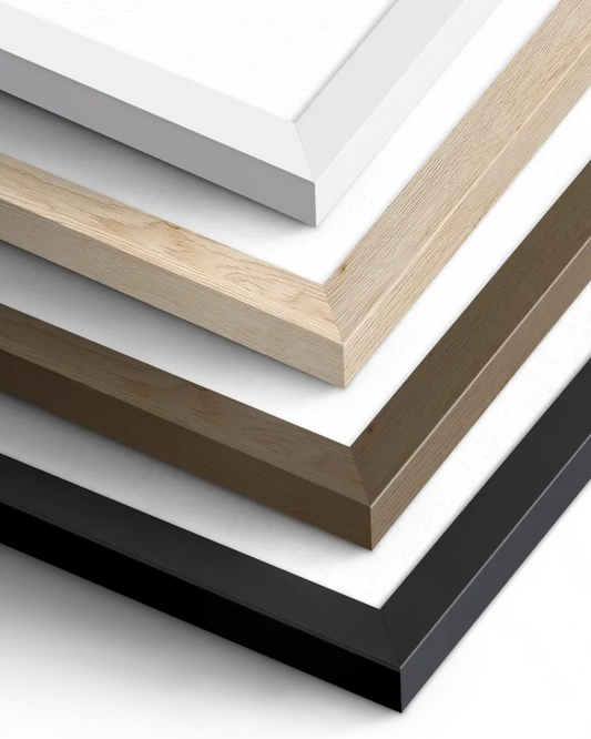 Our Wooden Frames & Museum Quality Matte Paper